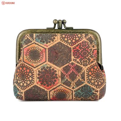 China Portugal Women Cork Clutch Evening Purse Handbag Wedding Bag Party Bag Morden Accepable Eco-friendly Printing for sale