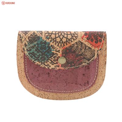 China 100% Portugal Eco-friendly Personalized Printing Cork Tote Bag Outdoor Clutch Bag for sale