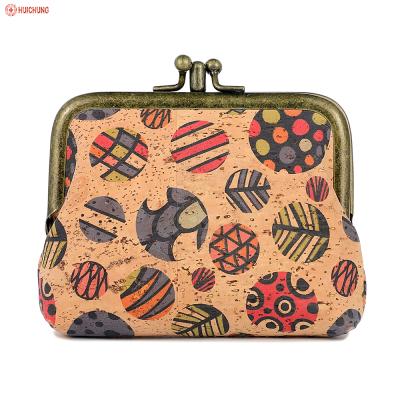 China Eco - Friendly Reusable Cork Evening Clutch Bag Printing Ladies Clutch Purse zu verkaufen