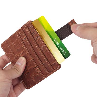 China Men's Vintage Card Holder Wallet Anti-theft Multi Colored Custom Slim Wallet Clip Credit Card Wallet Credit Card Holder zu verkaufen