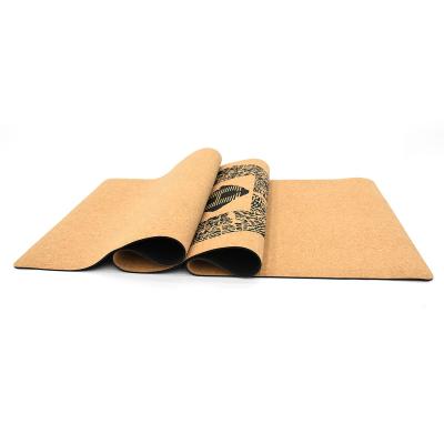 China China Cork Yoga Mat Pilate High Quality Printed Non-slip Mat Non-slip Mat zu verkaufen