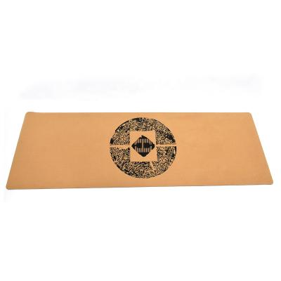 China Non-Toxic Eco Friendly Soft Surface Specifically Designed Rubber Gym Yoga Mat Cork Mat zu verkaufen