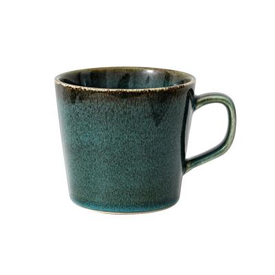 China Factory Direct Wholesale Viable Reaction Luster Ceramic Water Mug And Cup With Handle Tea Coffee And Milk Mug for sale