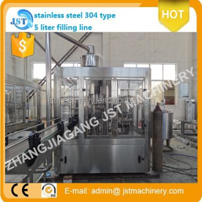 China Automatic Beverage PET Bottle Plant / 7 Liter Water Filling Line for sale