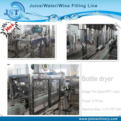 China Glass Bottle Air Dryer Before Labeling CGJ for sale