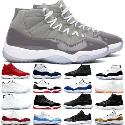 China Fashion Trend Sale Cool Gray Basketball Shoes Mens Womens ACCORD Space Jam Dress Trainers Sneakers Retro 11 LOW Air Hot Sneakers for sale