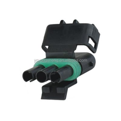 China Delphi 12015796 Automotive Connector 3 Pin Female Tower Housing DJ3031-2.5-21 Weatherpack for sale