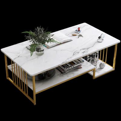 China (Other) Adjustable Multi Functional Tea Table Coffee Table For Home Use Modern Marbling Coffee Table for sale