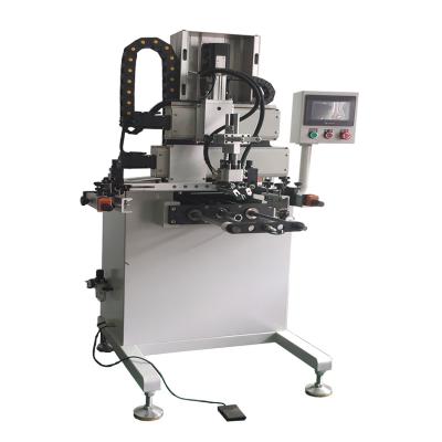 China Garment Shops Various Shapes Printing High Quality Irregular Servo Sensor System Silk Screen Printing Machine For Bottle Glass Plastic Bottle for sale