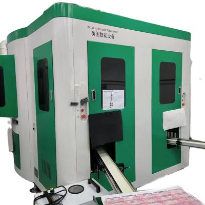 China Hotels MT Brand Automatic Servo Screen Printing Machine For Paper Cup Glass Bottle Plastic Bottle With Double Vision Positioning for sale