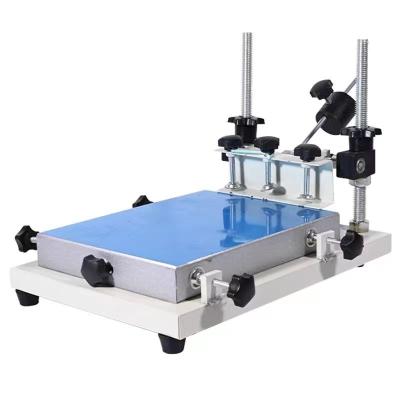 China Miniature Flat Screen Printing Machine Hand Scrape Printing Machine Tabletop Hotel Screen Printing Matal-Manual for sale