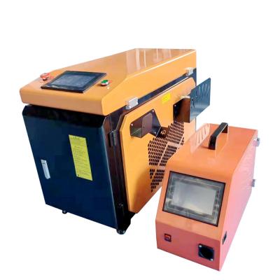 China Metal welding easy operate laser welding machine for metal fiber laser welding machine CA-1000 with hand held welding head for sale