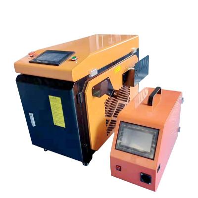 China Metal Welding Handheld Fiber Laser Welding And Cutting Machine Laser Power 1000W for sale