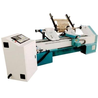 China New Automatic Feeding Hotels 2022 Big Small CNC Wood Lathe Price Wood Lathe for sale