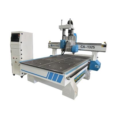 China Hotels 1300*2500mm Wood Mold Making Machine With Vacuum Suction Table And Saw Blades for sale