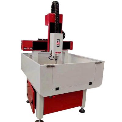 China Metal Engraving Cutting Milling High Accuracy Metal Die CNC Router CA-4040 6060 with Cast Iron Movable Table 2.2-4kw Constant Power Spindle for sale