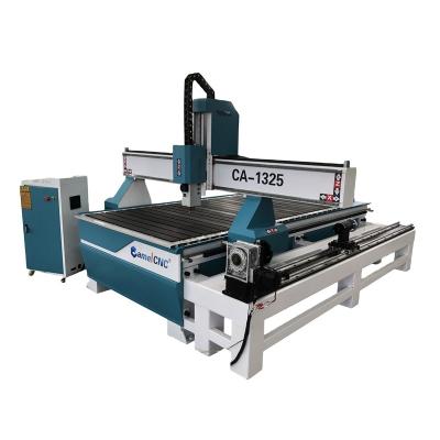 China Hotels 1325 1530 2040 4 Axis CNC Router Woodworking Wood Carving Machine for sale