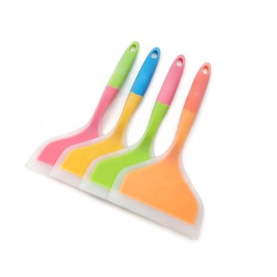 China Sustainable New Design Silicone Pizza Slotted Turner Shovel Kitchenware Cookware Kitchen Accessory for sale