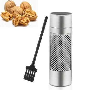 China Sustainable Fruit Vegetable Tools Food Grade Stainless Steel Cheese Grater Box Ginger Garlic Coconut Nut Grater for sale