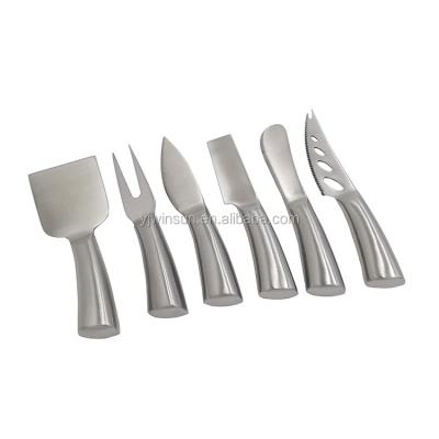 China Factory direct supply viable hot sale stainless steel whole cheese 6pcs tool kit for sale