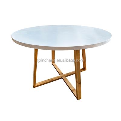 China 2022 Sales Nordic Modern Coffee Table Manufacturer Bamboo Legs for sale