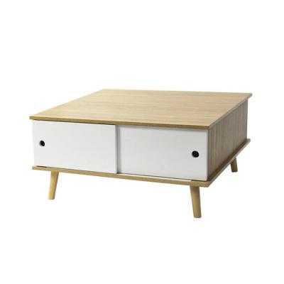 China 2022 Modern Square Factory Super Cheap Price Quality Wood TV Stand Table for sale