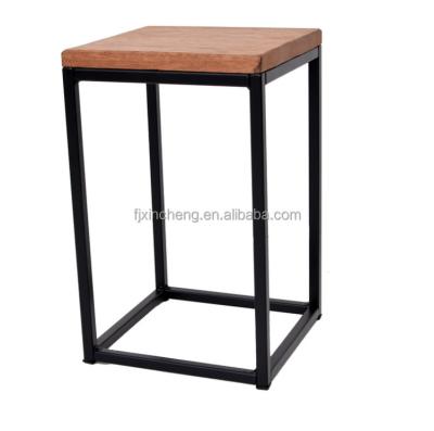 China Square modern corner console table side table PB stand with metal frame for kitchen restaurant 2022 for sale