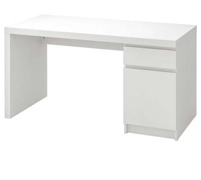 China Modern White Desktop Computer Table One Drawers Three Tiers For Office Good Selling 2021 for sale