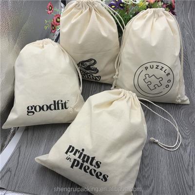 China Recyclable Organic Muslin Cotton Dust Bags For Jigsaw Puzzles for sale