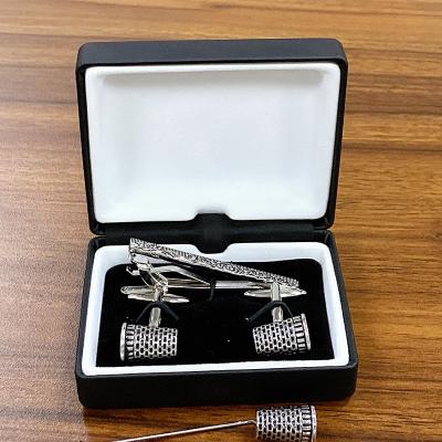 China For Men Promotions Shirts or Gifts Wholesale Men's Accessories Cufflinks Pulling Cufflinks Custom Link Clip Set For Man for sale