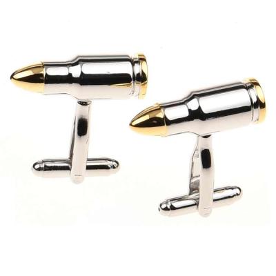 China For Men Shirts Wedding Gifts or Promotions Gifts Luxury Metal Bullet Shaped Cufflinks for sale