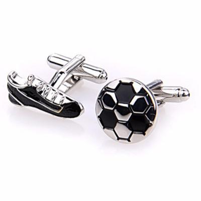 China Novelty Novelty Soccer Boots Cufflinks Soccer Shoe Cufflinks for sale