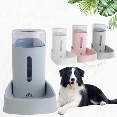 China High Capacity Automatic Pet Drink Dispenser Automatic Dog Food Water Bowl for sale