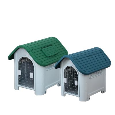 China Factory Sale Breathable Cheap Outdoor Safe Big Rainproof Plastic Doghouse for sale