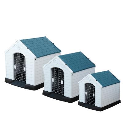 China Breathable modern outdoor luxury plastic large folding waterprooffor sale Philippines dog house dog kennel for sale