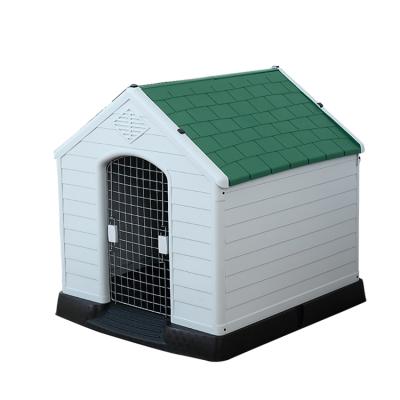 China Large Xxl Doghouse Breathable Plastic Outdoor Kennel For Large Dogs With Metal Door Carton Solid Pet Cages, Carriers And Houses Leisure 100pcs for sale