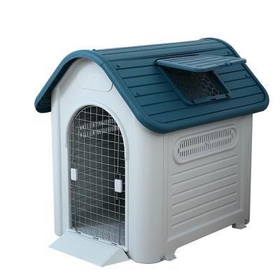 China Large Breathable High Quality Plastic Exterior Detachable With Skylight Dog House for sale