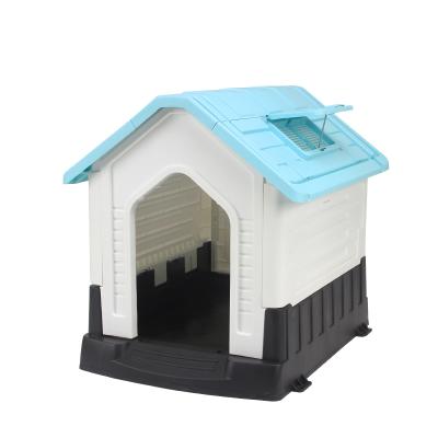 China Breathable Easy To Assemble With Collapsible Pet House Outdoor Sunroof Kennel Kennel for sale