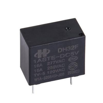 China 5pin general purpose sealed DAC 32F relay maker 16a pcb 4 relay power relay for household appliances 5v 9v 12v 24v 48V for sale