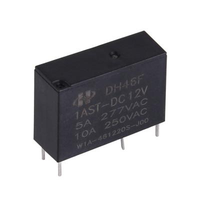 China General Purpose Sealed Relays 46F PCB Power Relay 10A For Industrial Relay 5V 12V 24V 1 Form A for sale