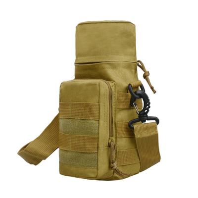 China Multifunctional Fashion Camouflage Messenger Bag Water Bottle Military Tactical Bag For Man for sale