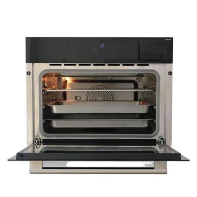 China 58L Volume One Handed Vending Unit Electric Pizza Baking Steaming And Cooking Oven With High Temperature Strong Functions for sale