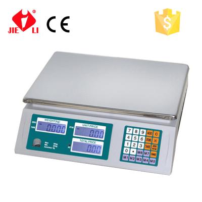 China New model 3kg/1g electronic consumer price calculation scale for sale