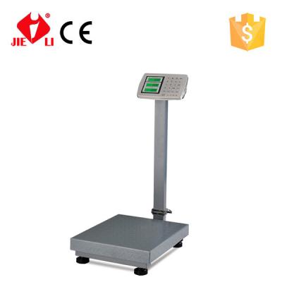 China 150kg 300kg tcs electronic digital computing platform scale with checkered steel pan 30*40cm for sale