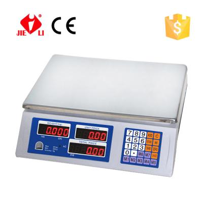 China 30kg digital scale for fruits and vegetables 33.5*23cm for sale