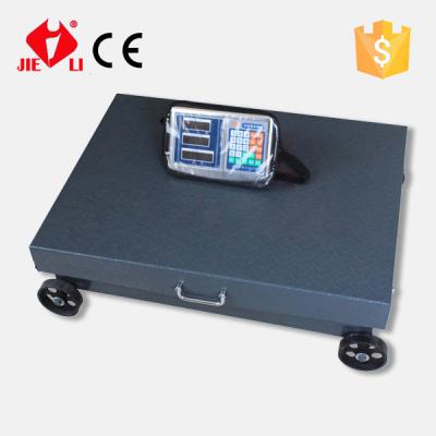 China 1000kg 500g Mobile Poultry Floor Scales With Platform 60*80 45*55cm 51*61cm 60*80cm Size 36*46cm for sale