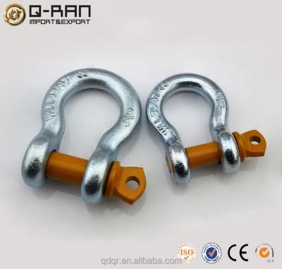 China Crane Shackle Screw Pin Lifting Shackle Mini Shackle for sale