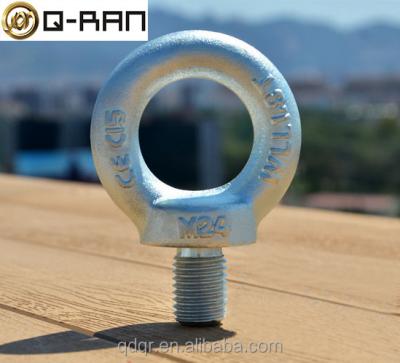 China Galvanized Lifting Din Eye Bolt 580 M24 Eye Bolt for sale