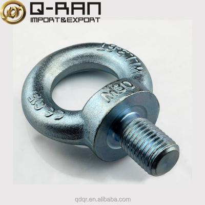 China Liffting Galvanized Eye Bolt Din580 M30 Lifting Bolt for sale