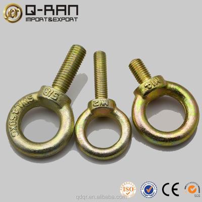 China JIS B 1168 Hardware Eye Bolt Thumb Lifting Eye Bolt for sale